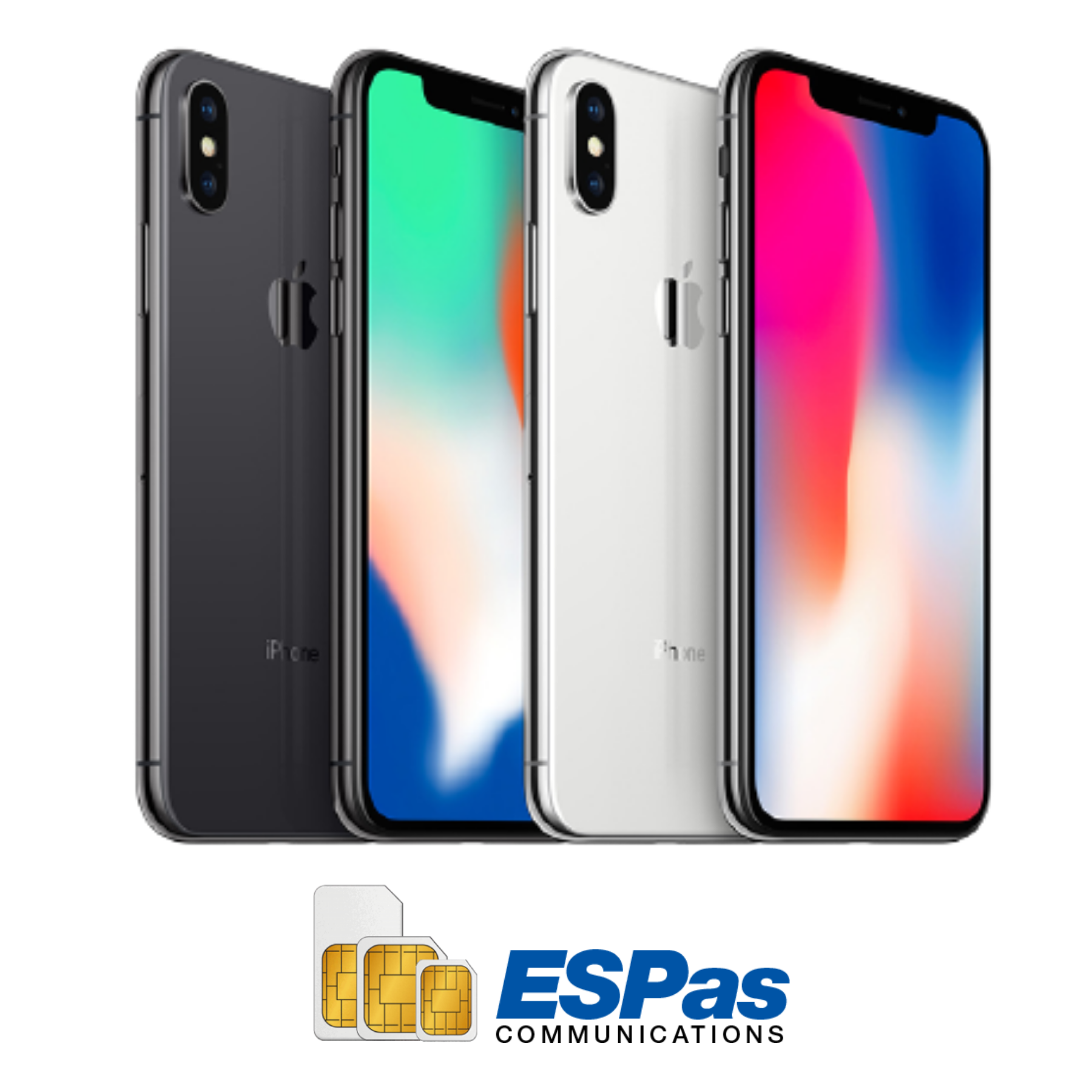 IPhoneX+Softbank Voice SIM+20GB or 50GB – Espas.com